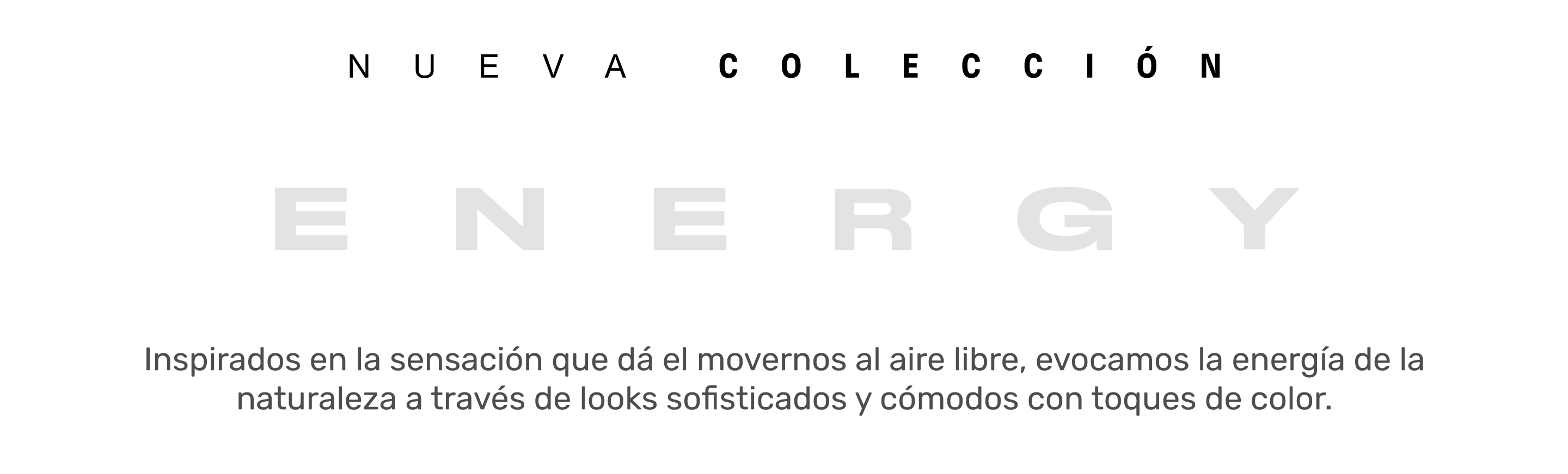 nueva coleccion